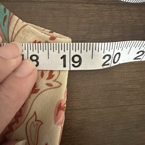 VTG Y2K Dressbarn Sz 12 Babydoll Dress Drop Waist Ruffle Sleeveless Fairy Boho - Picture 6 of 7